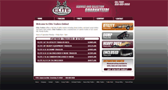 Desktop Screenshot of elite-trailers.com